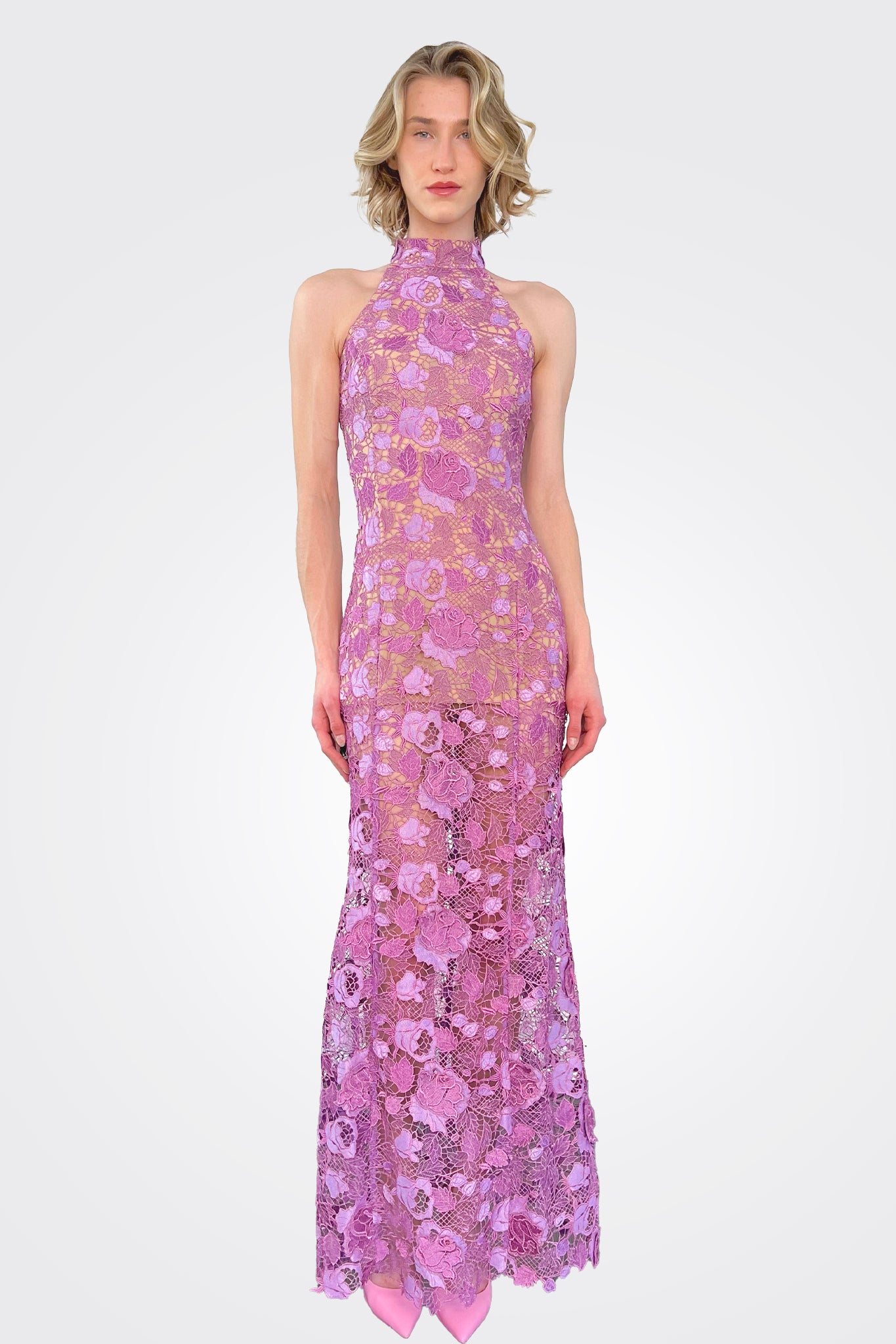 Etta Long Dress - Lavender Garden by Rococo Sand | 25 South Boutiques