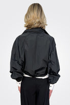 Taffeta Bomber Jacket - Nero by Liviana Conti — view 4