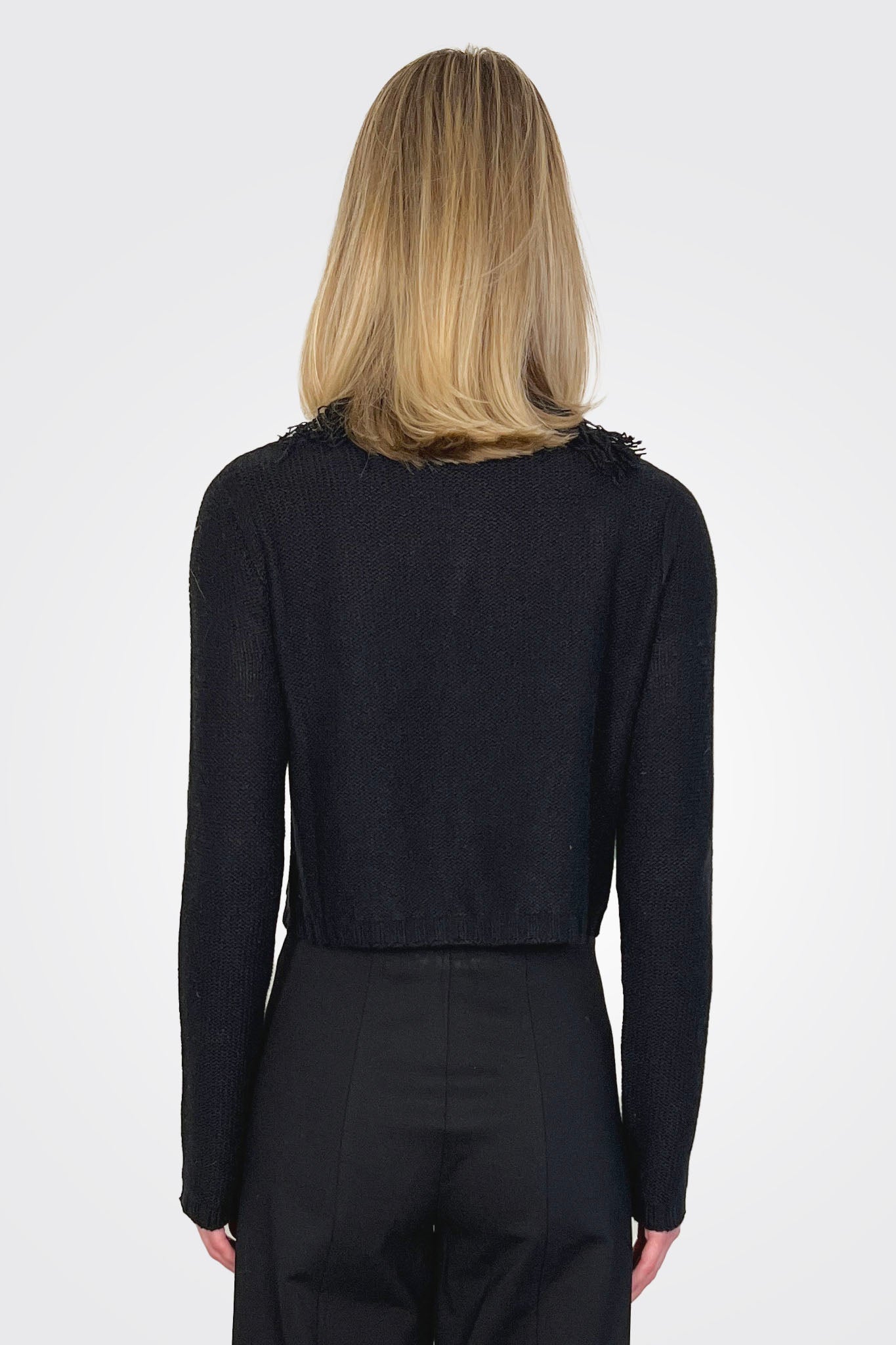 Aiden Cardigan - Black by Liviana Conti — view 3