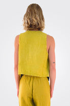 Waistcoat Leather - Lime by Transit Par-Such — alternate view