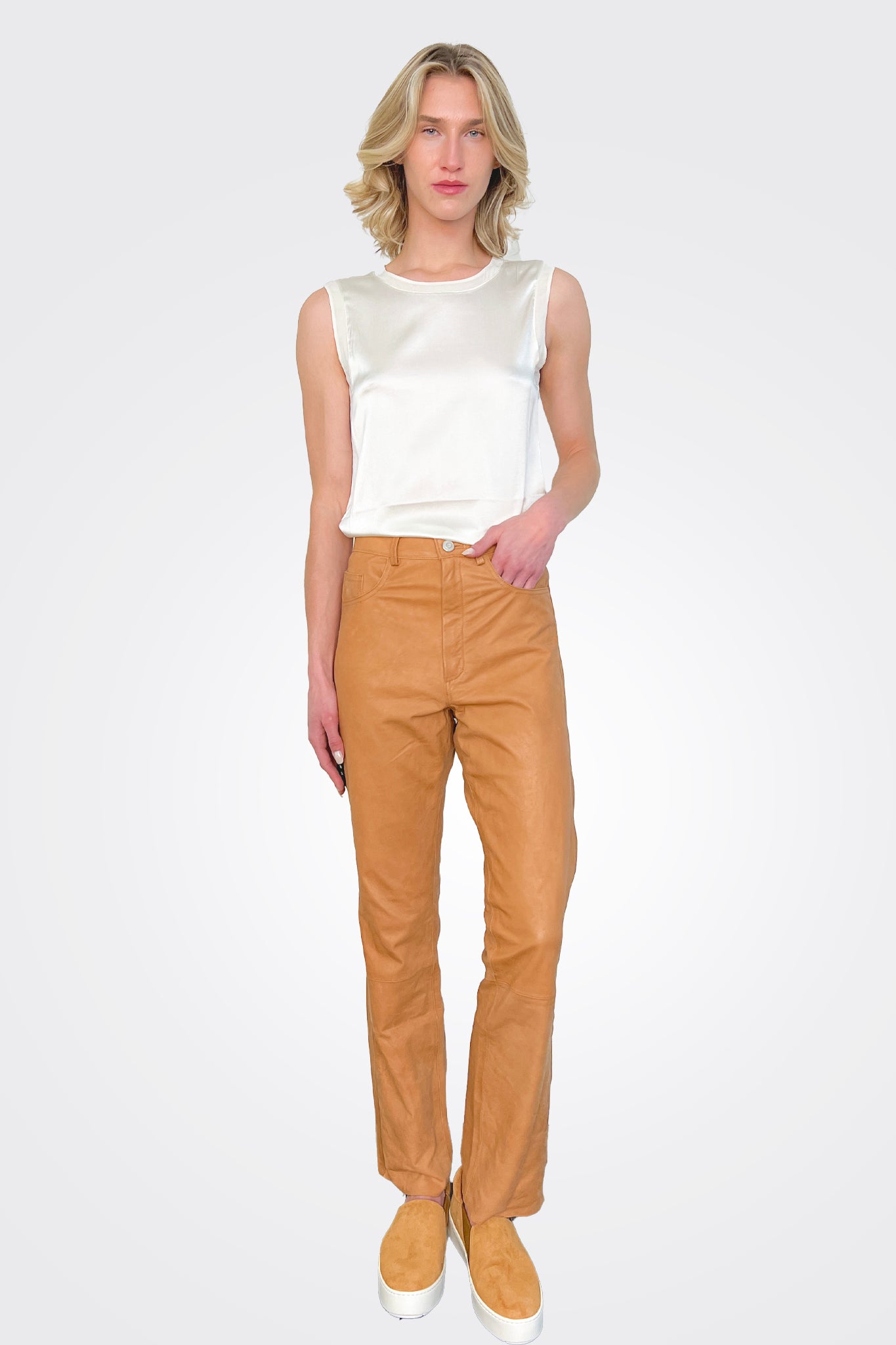 Leather Trousers - Lion by Giorgio Brato | 25 South Boutiques