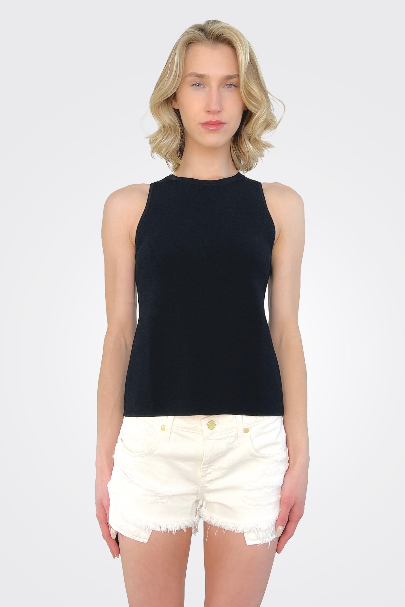 Open Back Halter - Black by Autumn Cashmere | 25 South Boutiques