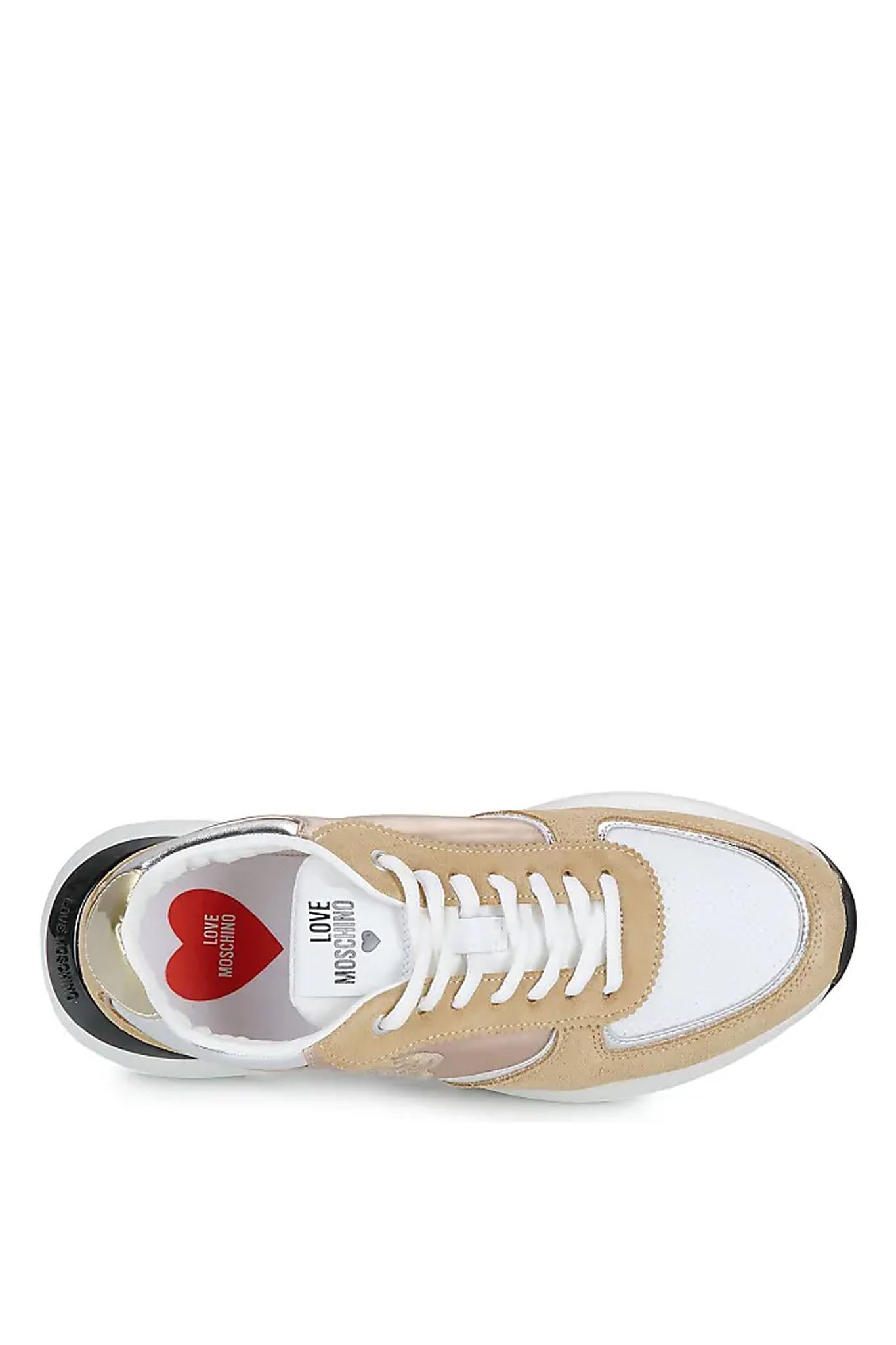 Everyday Sneaker - Tan / White by Love Moschino — alternate view