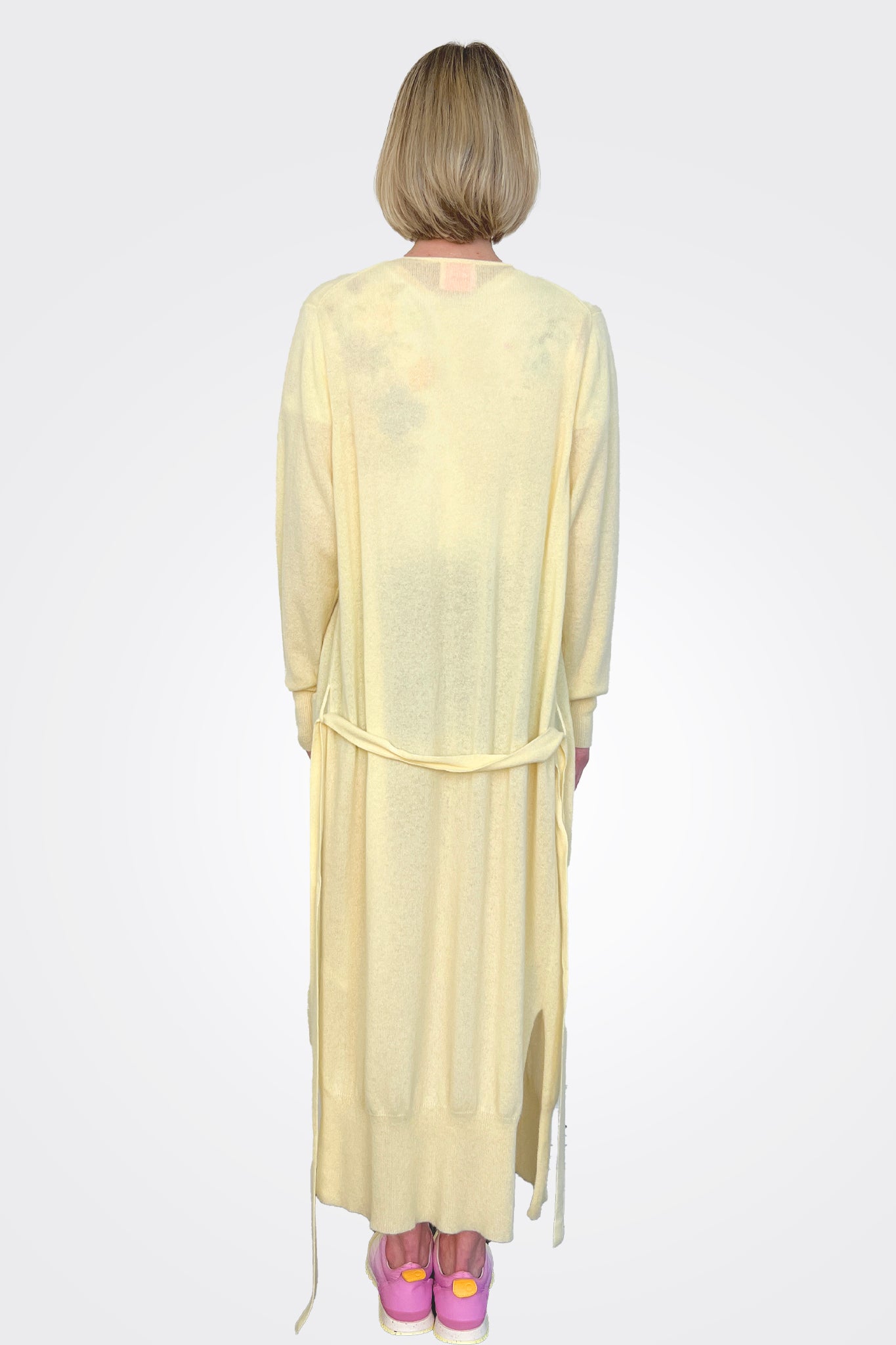 Honolulu Cardigan - Lemonade by Crush Cashmere — view 3