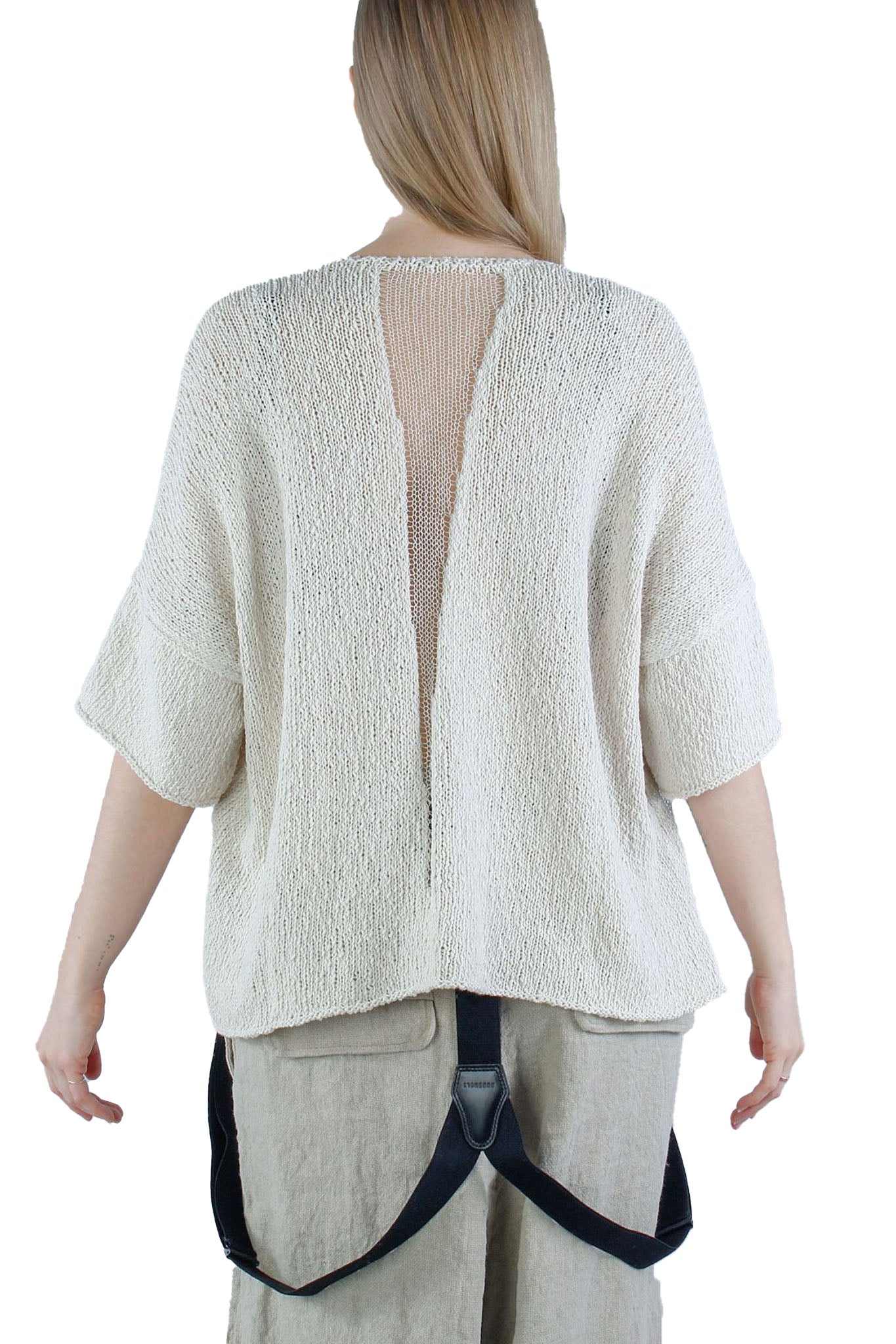 Lincot Tunic - White Sand by Studio B3 — alternate view