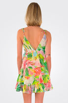 Lora Mini Dress - Hibiscus Print by Rococo Sand — view 4