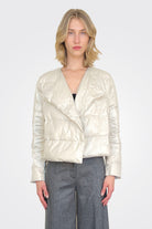 Padded Down Jacket - Pumice by Liviana Conti — alternate view