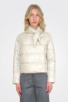 Padded Down Jacket - Pumice by Liviana Conti | 25 South Boutiques