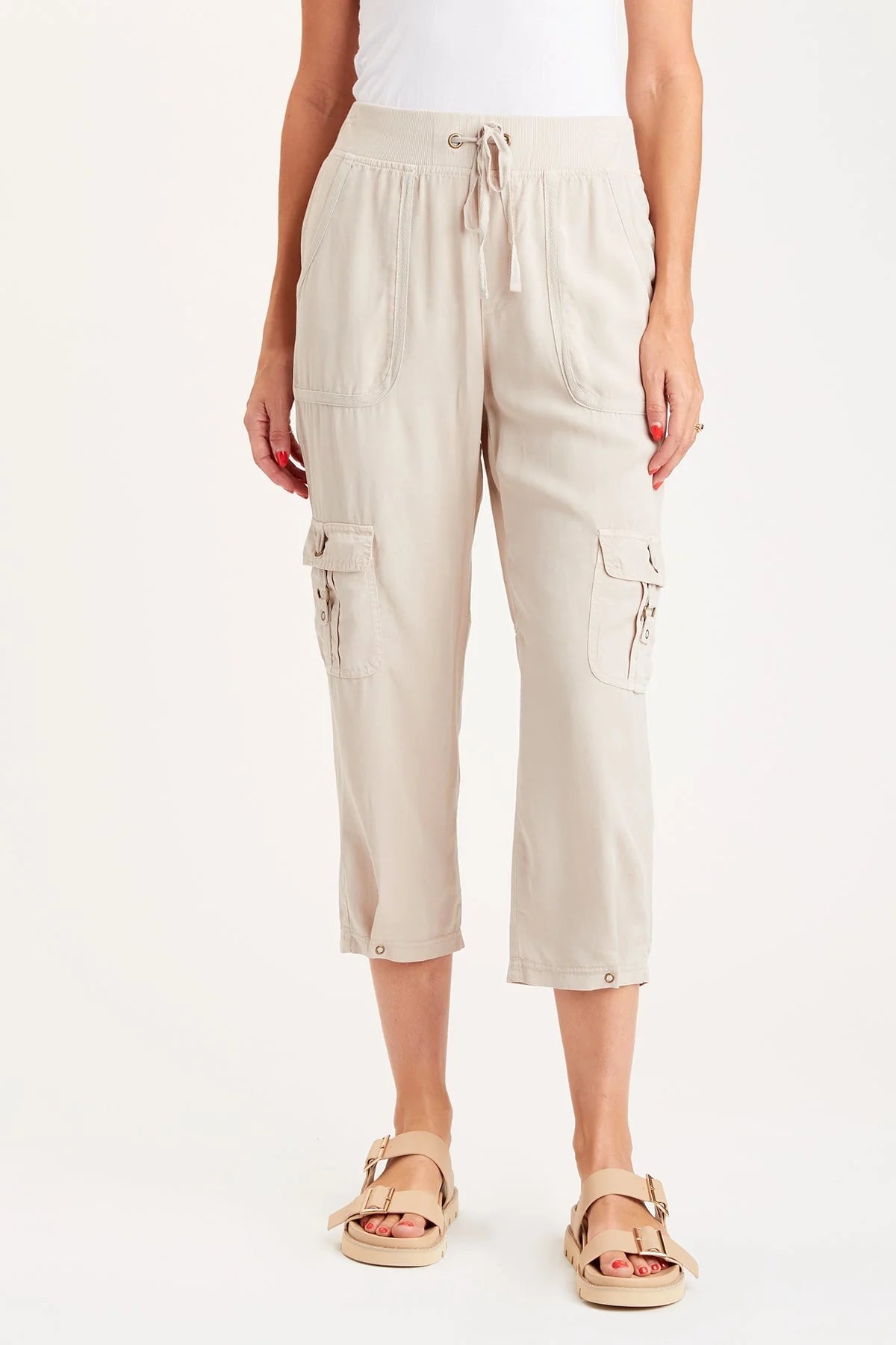 Lysander Crop - Cremini by XCVI | 25 South Boutiques