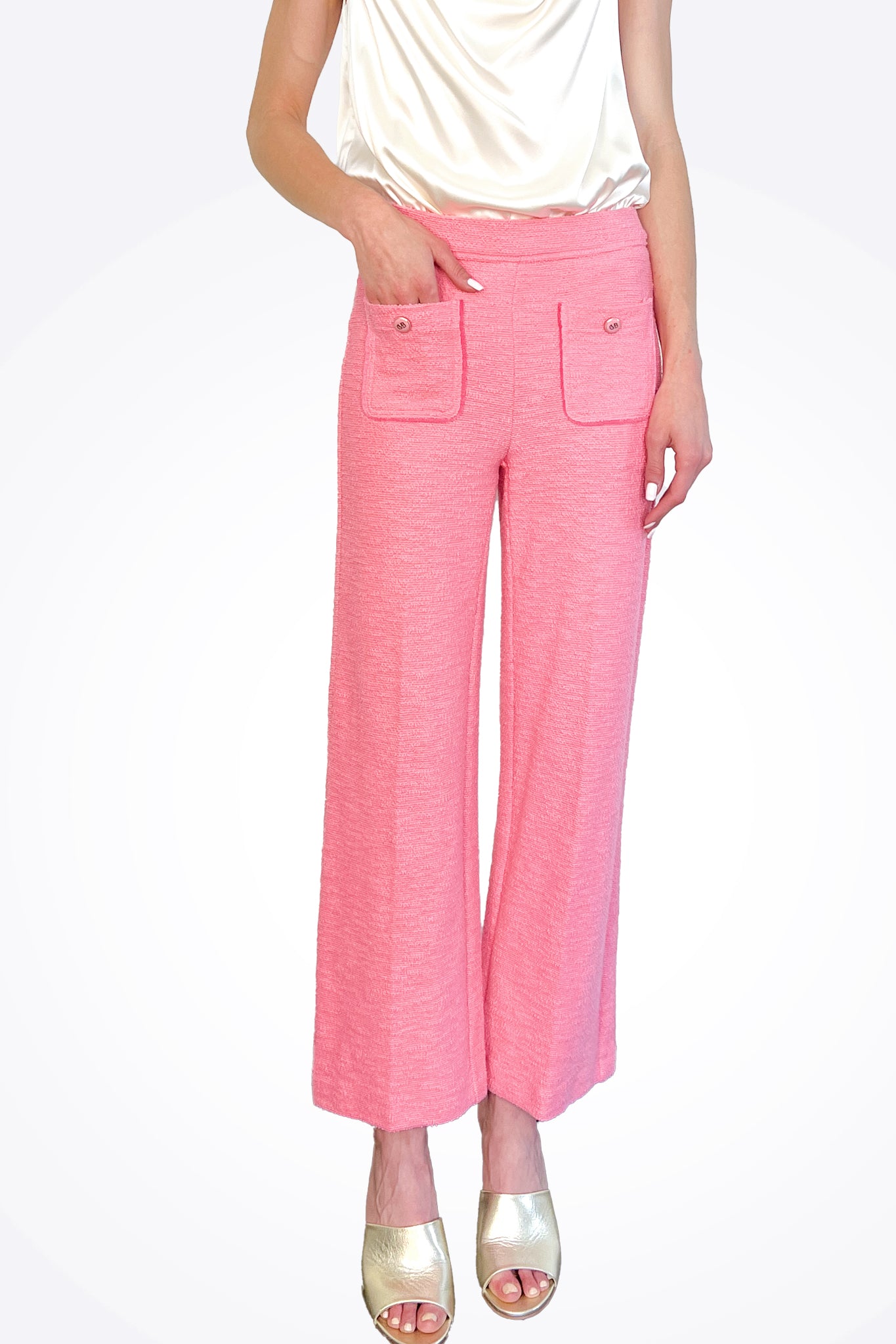 Cameron Pant - Magnolia Pink by Cambio | 25 South Boutiques