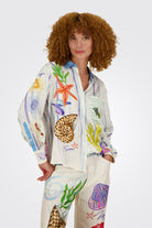 Isabel Printed Shirt - Magic Ocean by Me369 | 25 South Boutiques