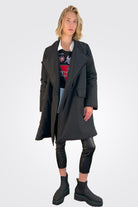 Oversized Jacket - Nero by Malloni — view 3