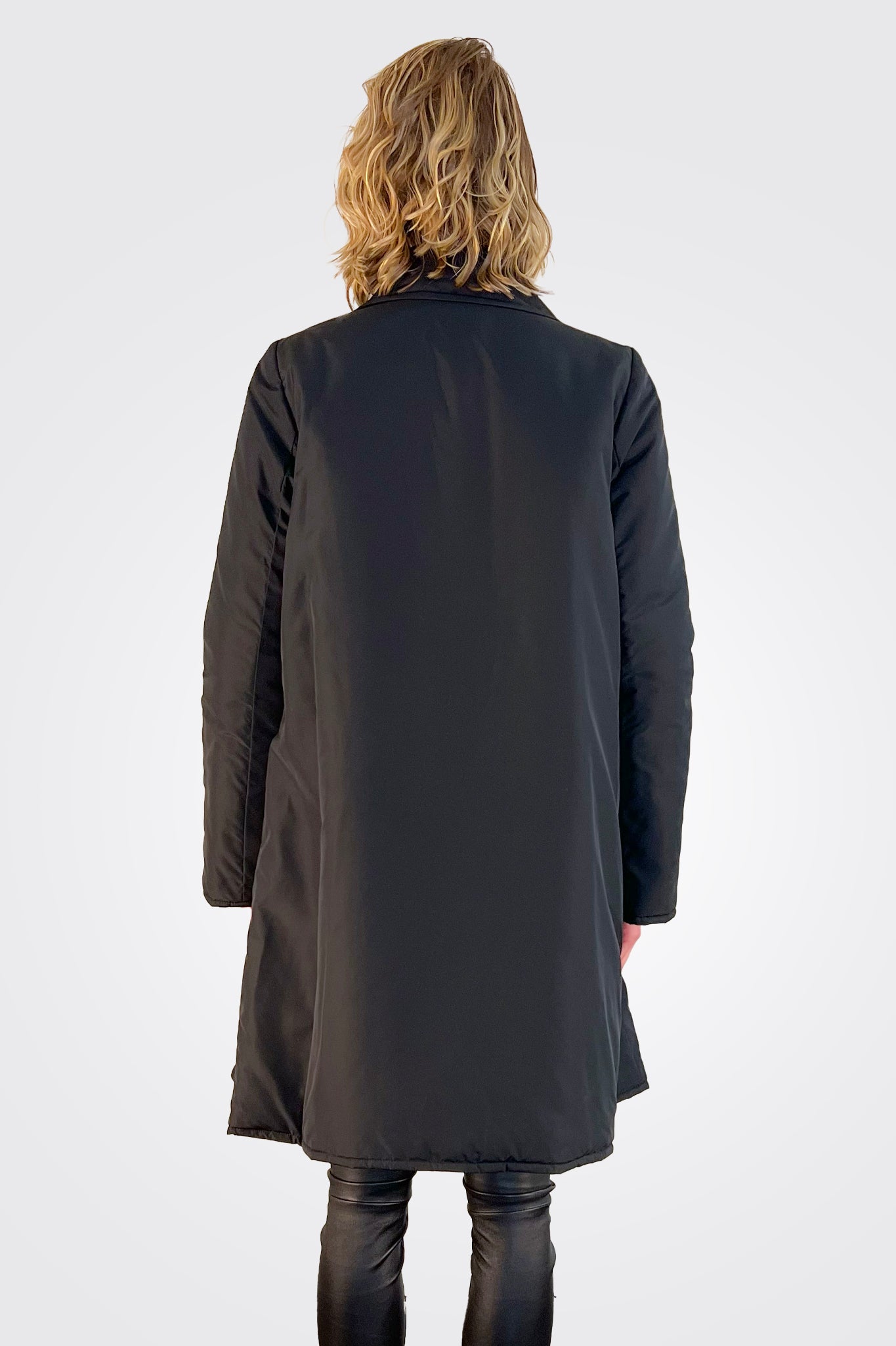 Oversized Jacket - Nero by Malloni — view 6