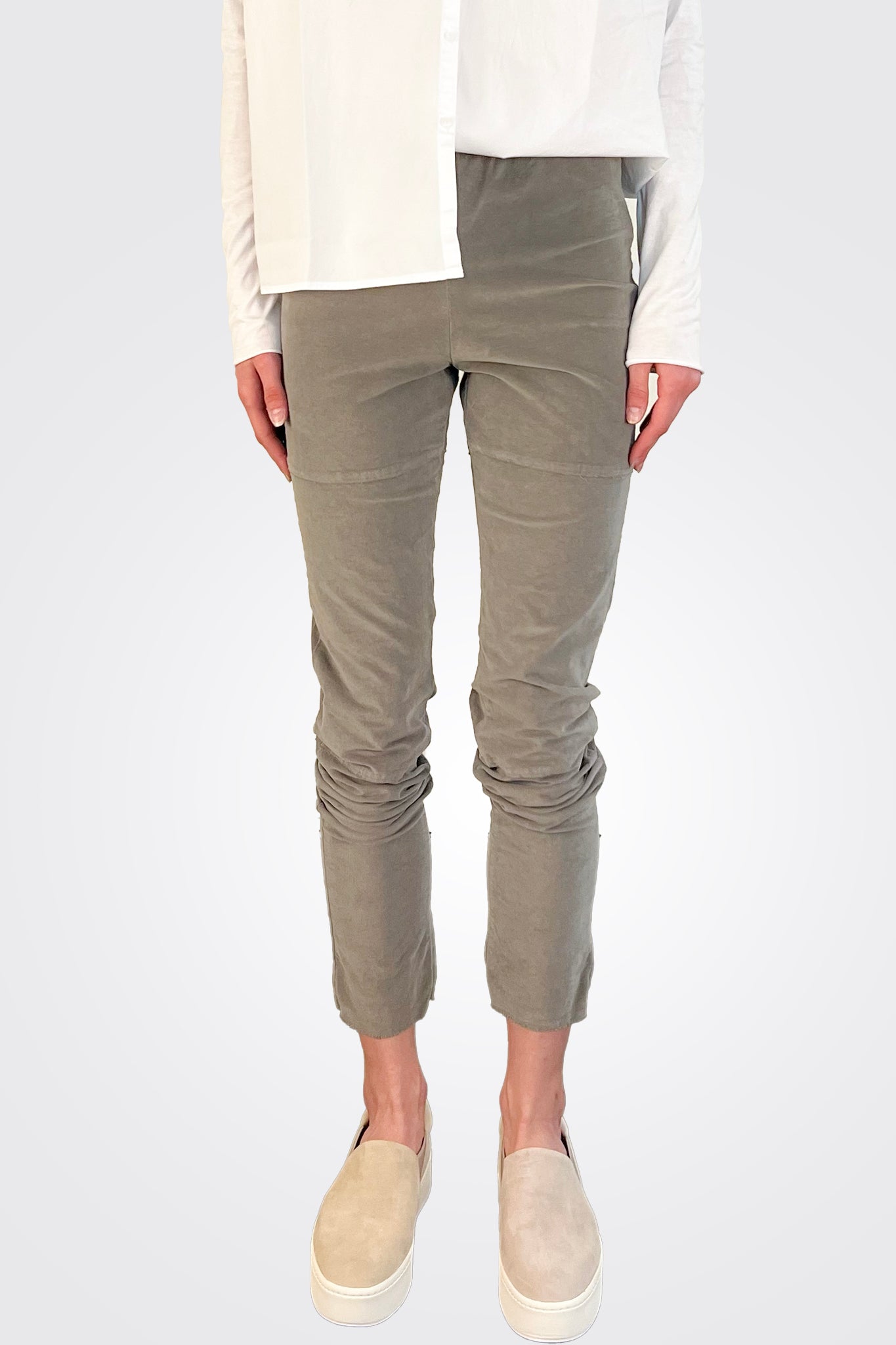 Corduroy Legging Pants - Marble by Kristensen — alternate view