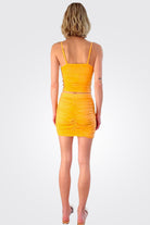 V Neck Shirred Cami - Marigold by Bobi — view 4