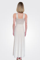 Twist Neckline Dress - Marmo by D. Exterior — view 3