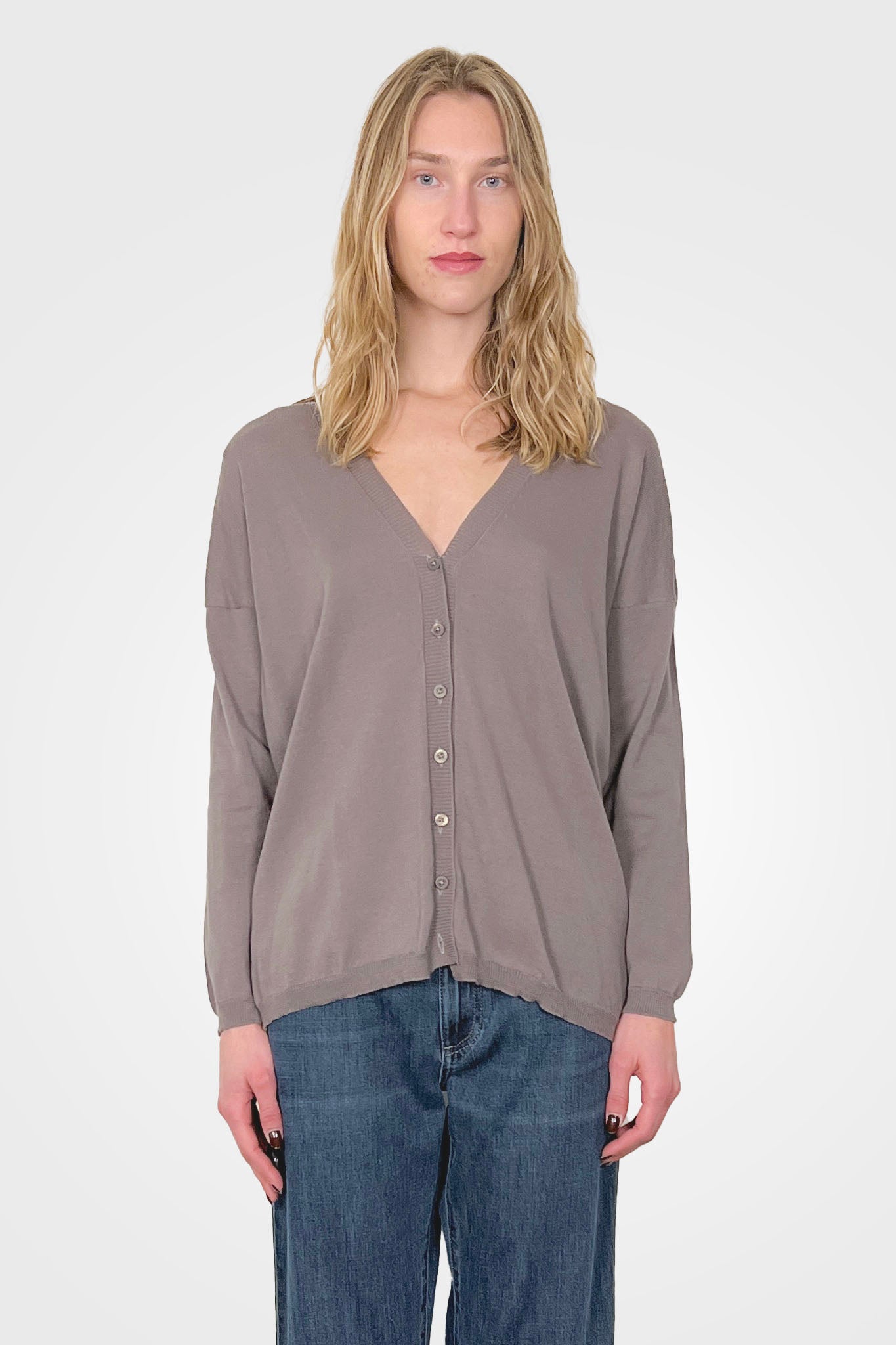 Cotton Oversized Cardigan - Marten by Private 0204 | 25 South Boutiques