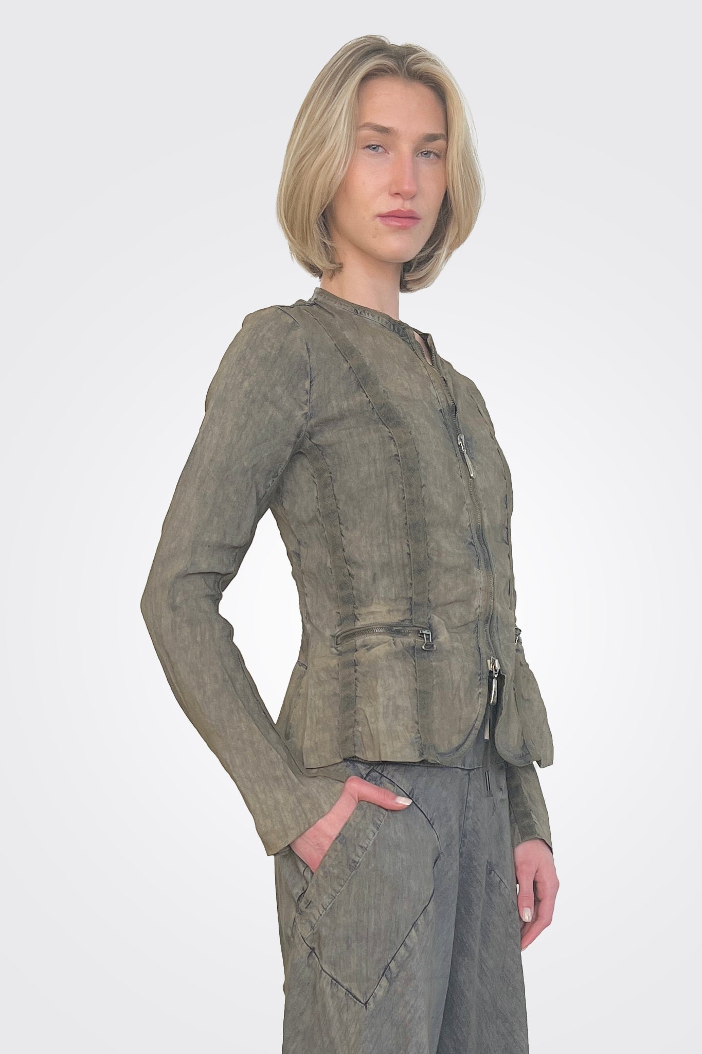 Giacca Jacket - Oil by Masnada — alternate view
