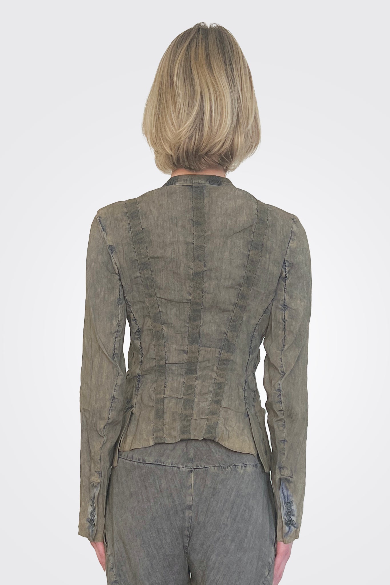 Giacca Jacket - Oil by Masnada — view 3