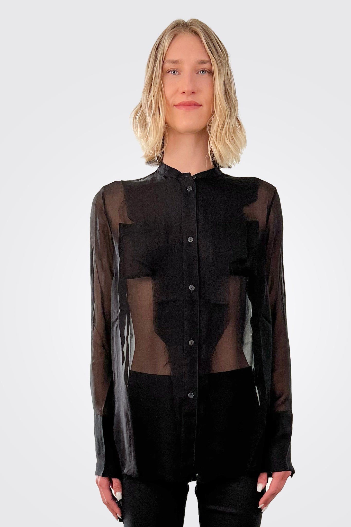Camicia Chi Shirt - Black by Masnada | 25 South Boutiques