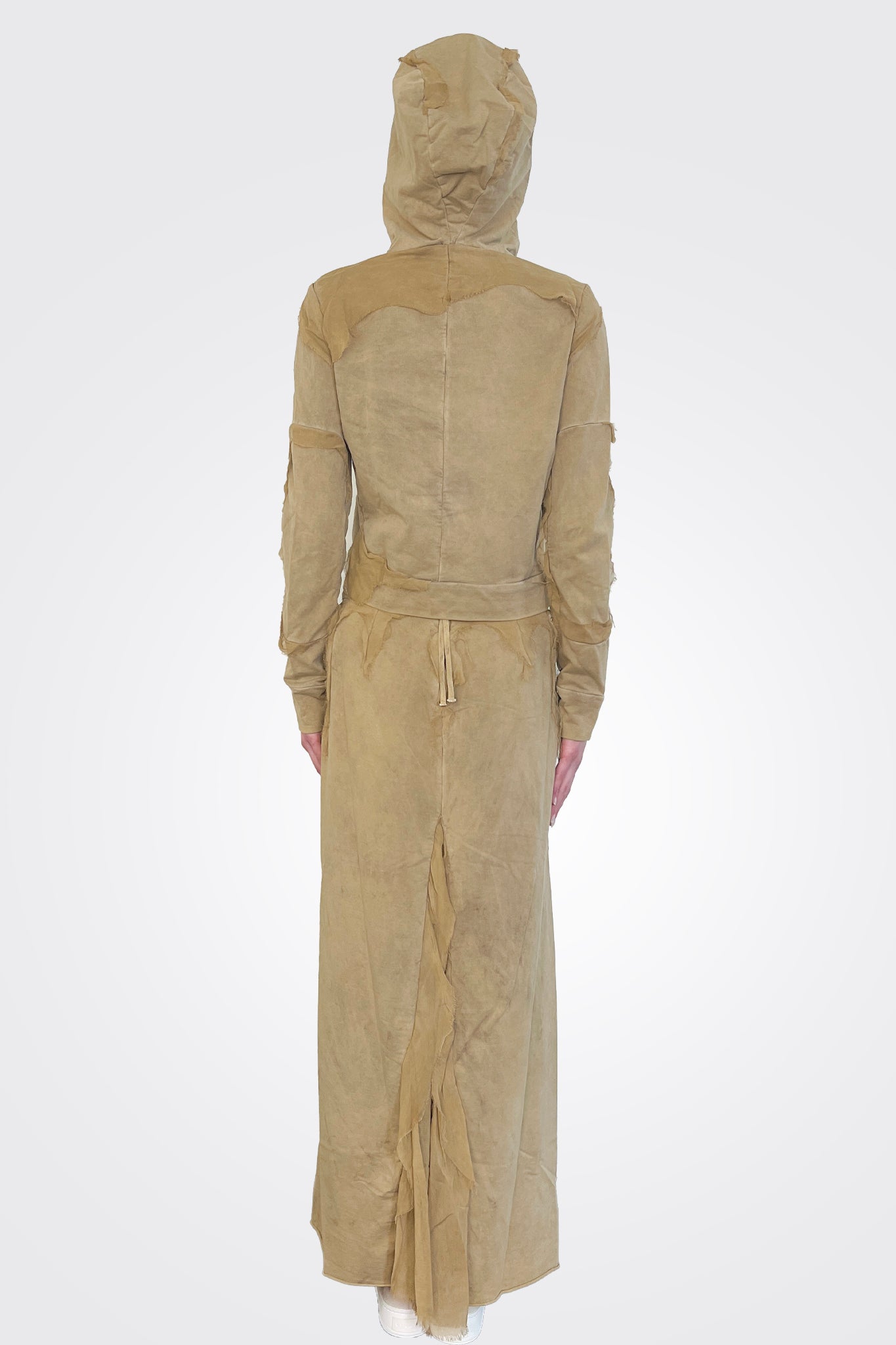 Gonna Skirt - Khaki by Masnada — alternate view