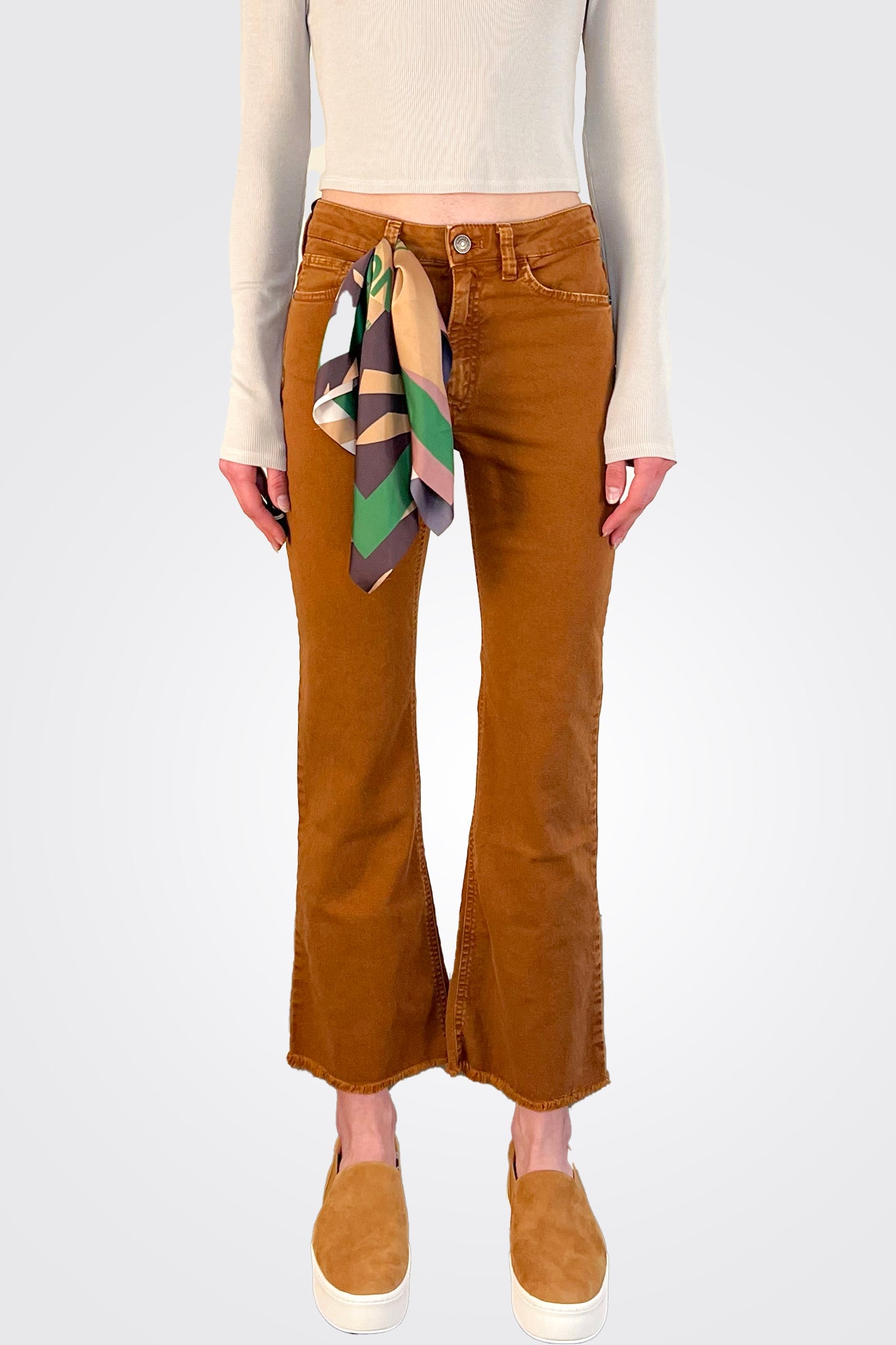 Olivia Trousers - Brown by Masons — alternate view