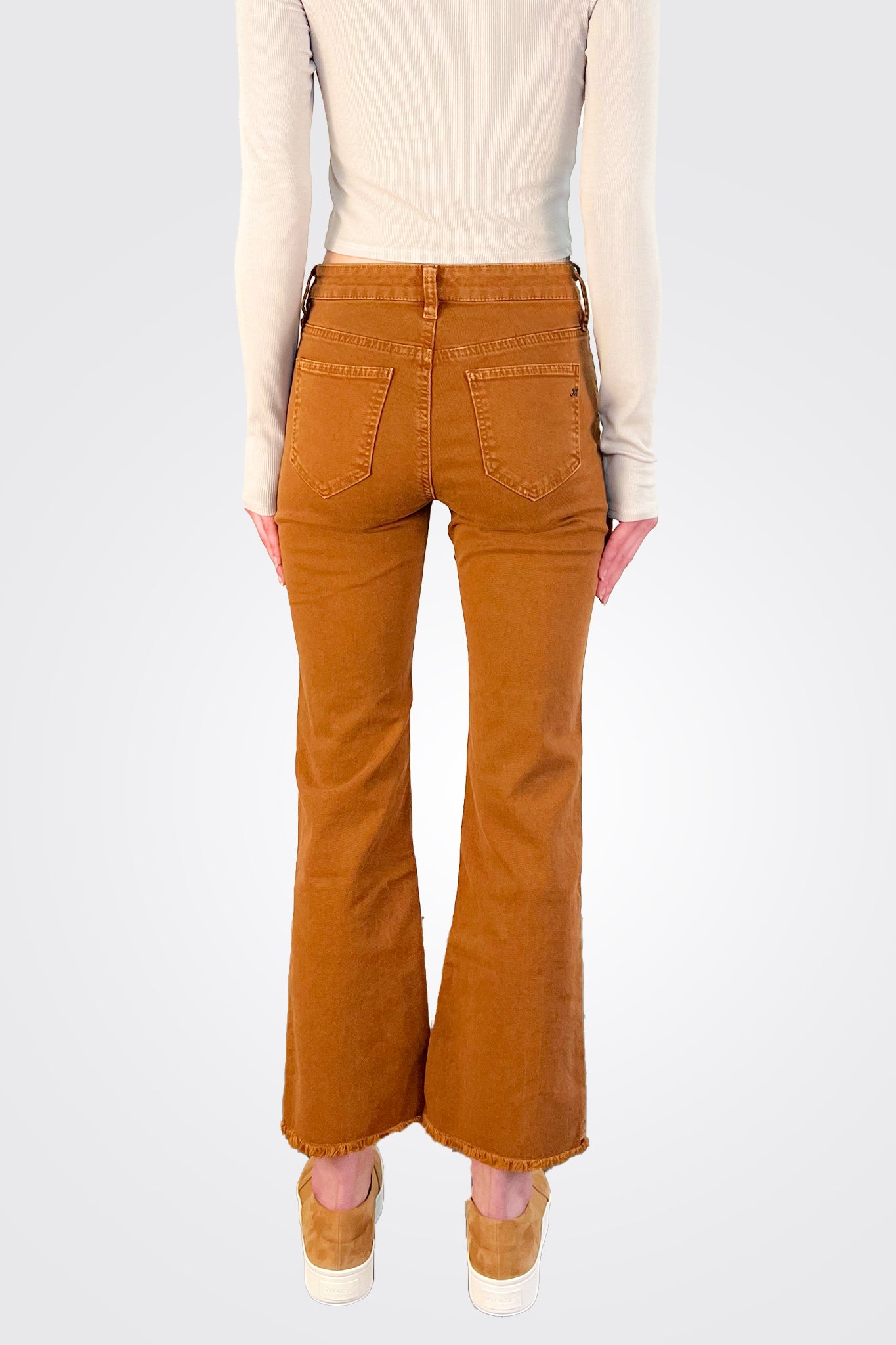 Olivia Trousers - Brown by Masons — view 3