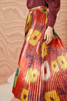 Rami Skirt - Medallion Red by Ulla Johnson — alternate view