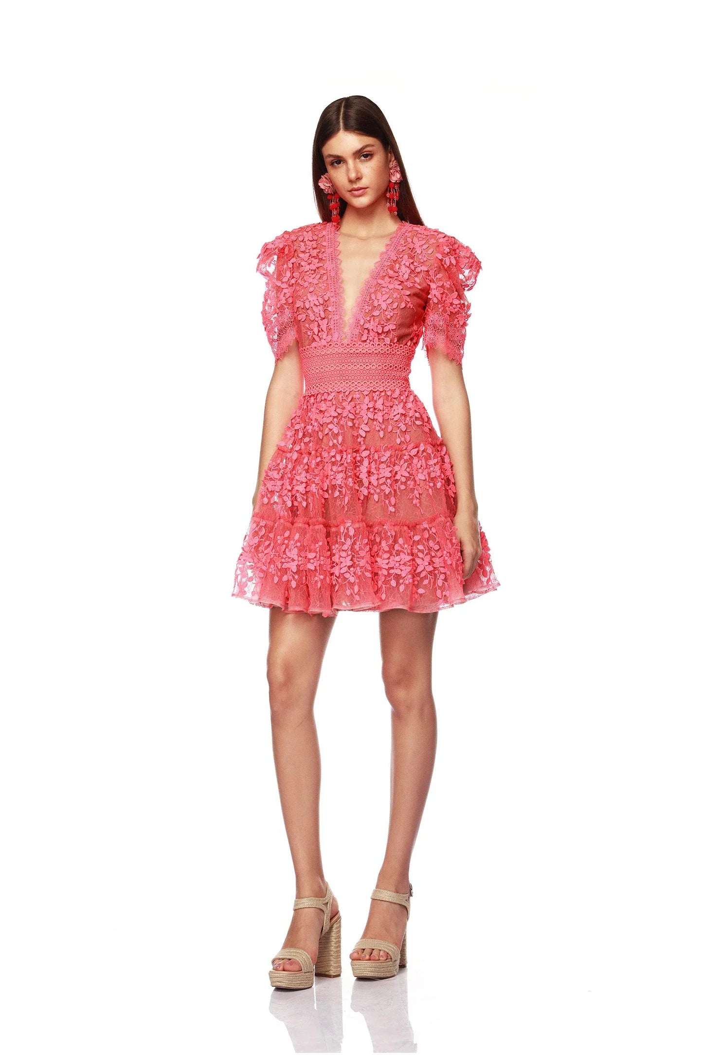 Megan Mini Dress - Coral by Bronx And Banco | 25 South Boutiques