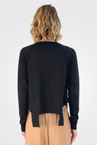 Hem Detail Jacket - Black by MeiMeij — view 3