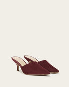 Merla Kitten Heel - Merlot by Veronica Beard — alternate view