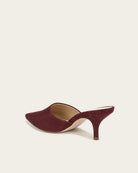 Merla Kitten Heel - Merlot by Veronica Beard — view 3
