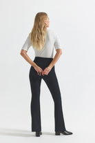 Crosby Flare Trousers - Midnight by Derek Lam — view 4