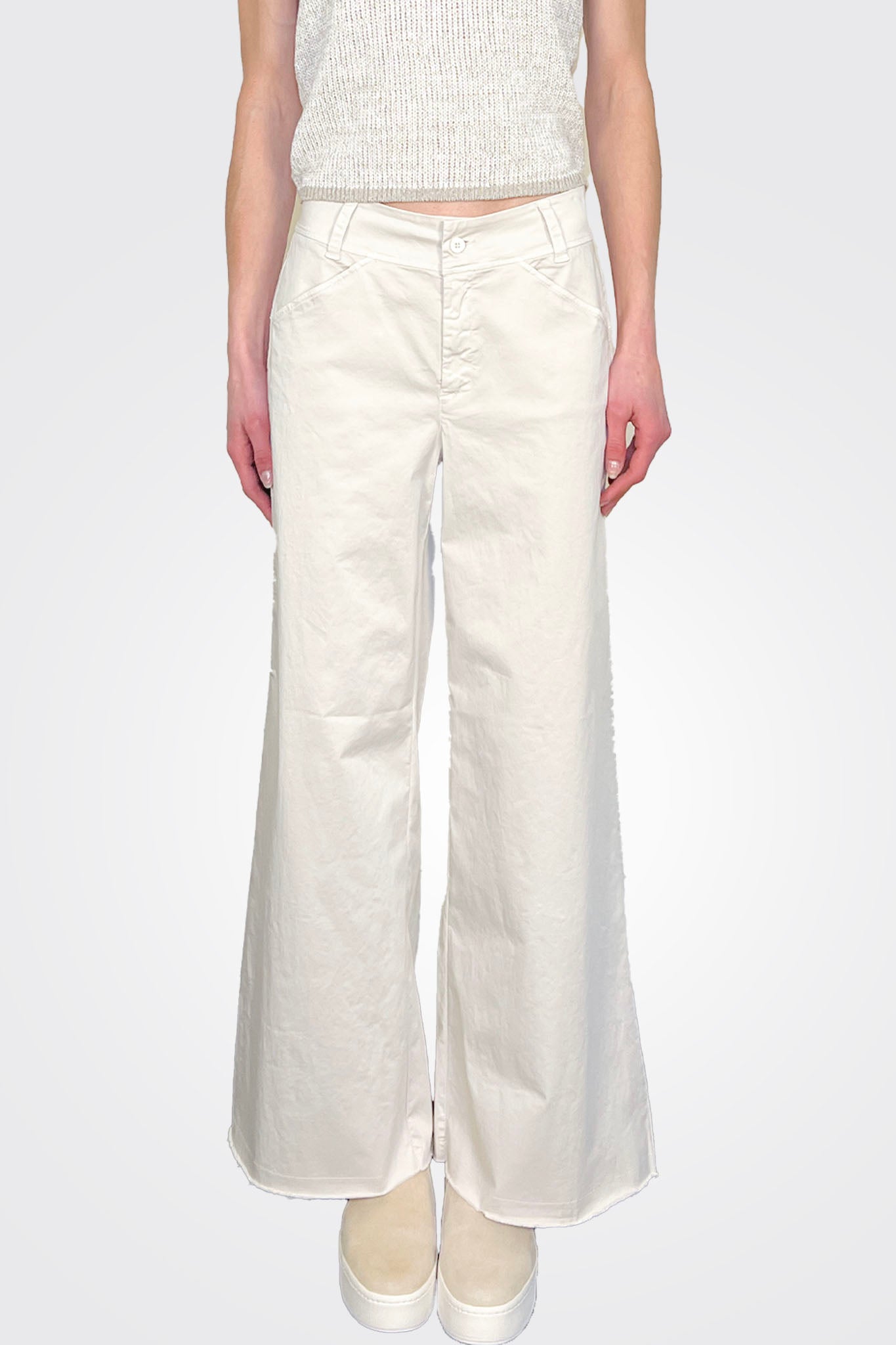 Flare Pants - Milk by Transit Par-Such — alternate view