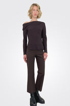 Bistretch Kick Pant - Mink by Theory | 25 South Boutiques