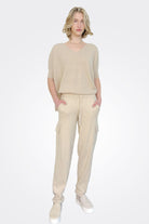 Cotton Cashmere Cargo Pant - Brown Sugar by Minnie Rose | 25 South Boutiques