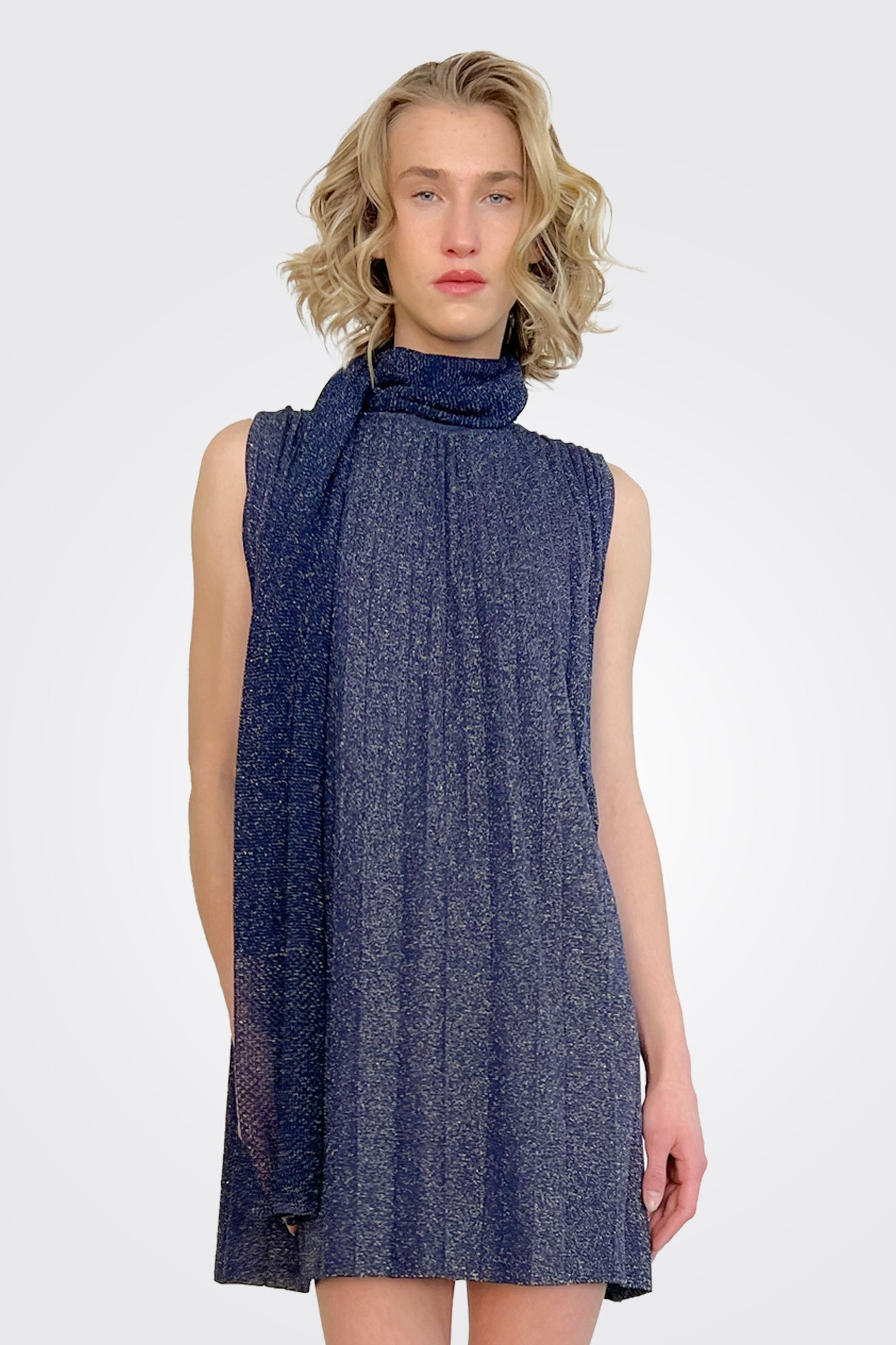 Scarf - Metallic Navy by Missoni | 25 South Boutiques