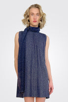 Scarf - Metallic Navy by Missoni | 25 South Boutiques