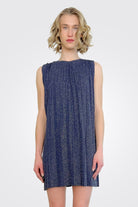 Short Dress - Metallic Navy by Missoni — alternate view