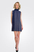 Short Dress - Metallic Navy by Missoni | 25 South Boutiques