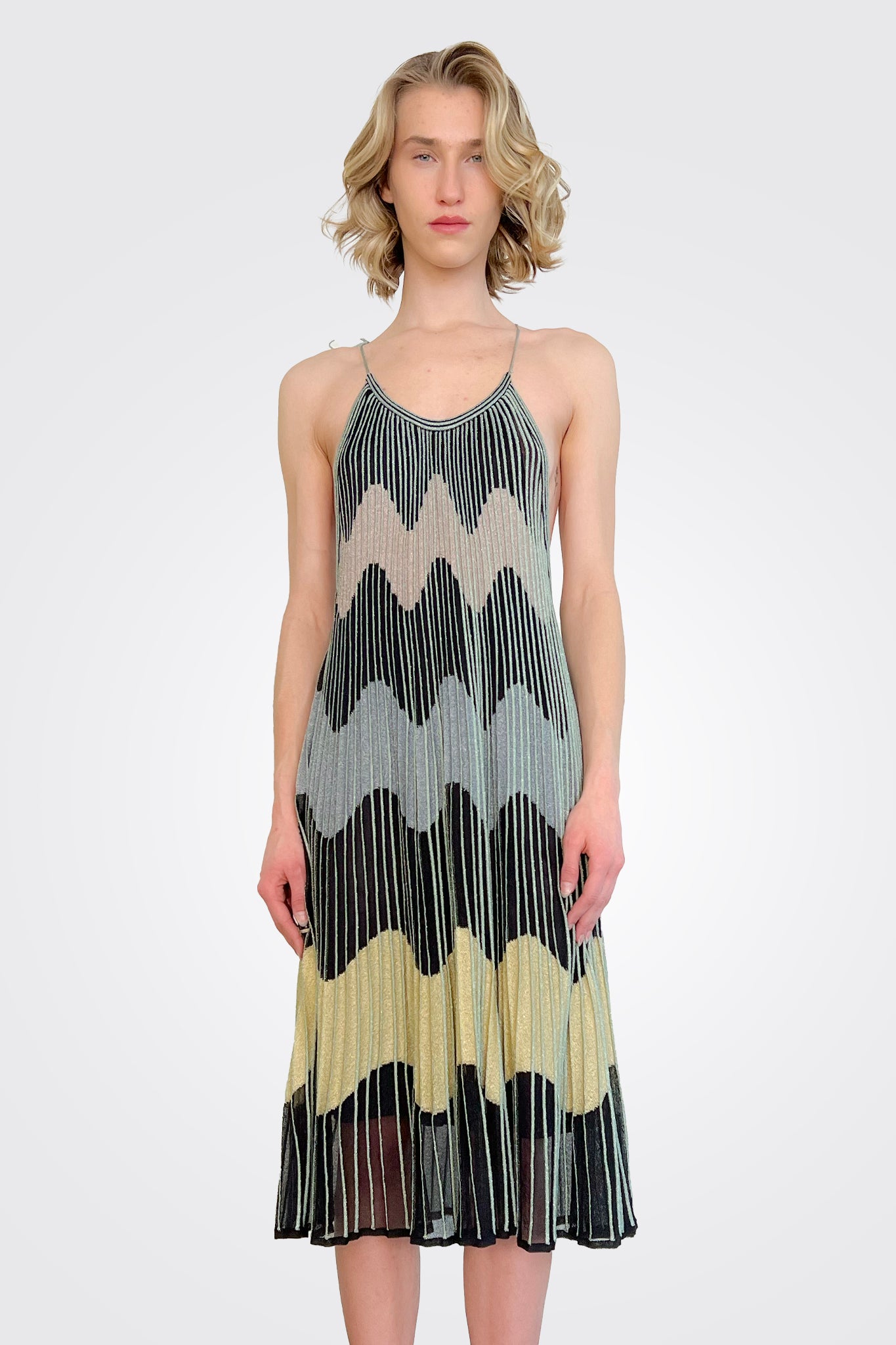 Pattern Dress - Multi by Missoni — alternate view