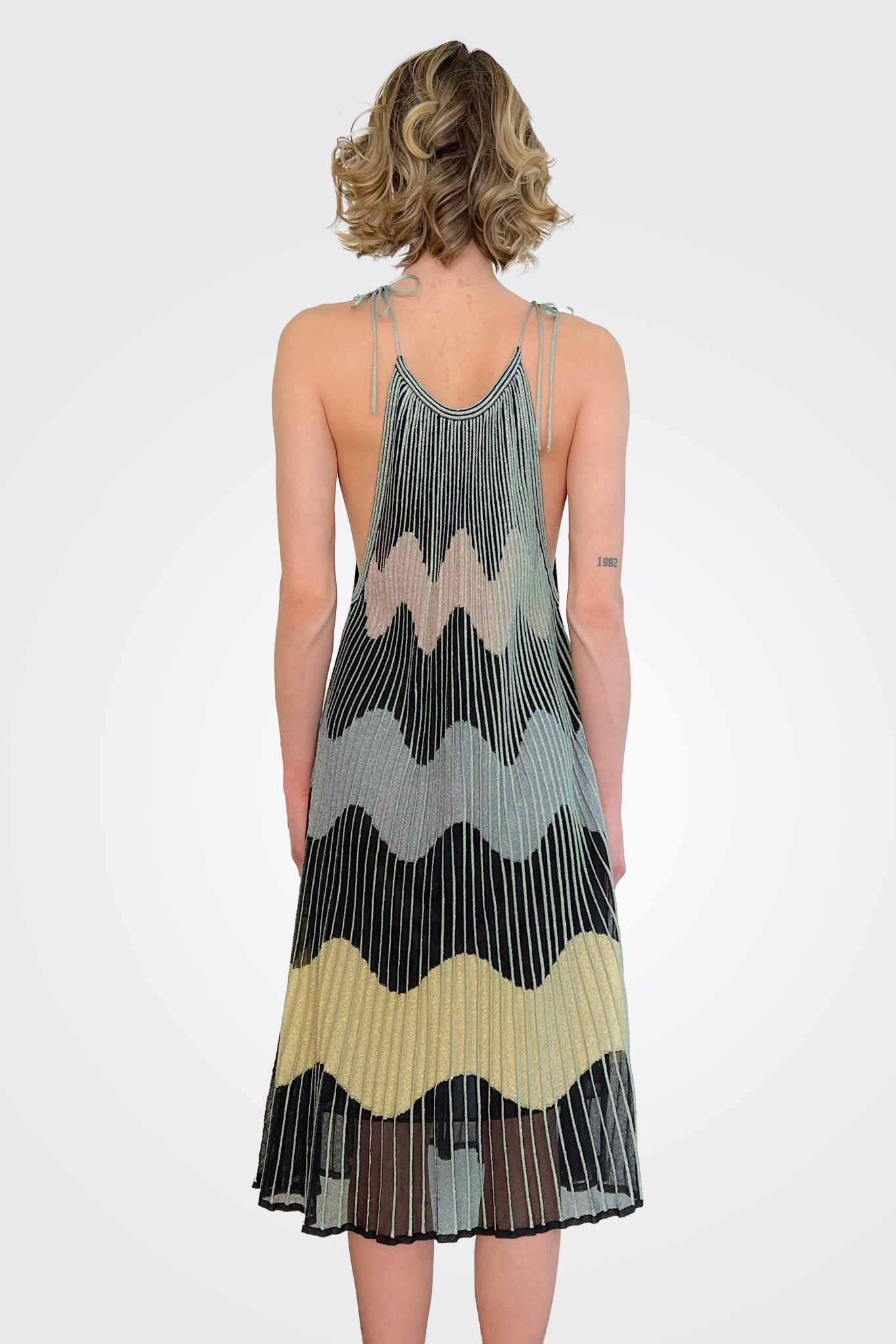 Pattern Dress - Multi by Missoni — view 3