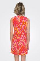 Silk Retro Dress - Pink by Missoni — view 3