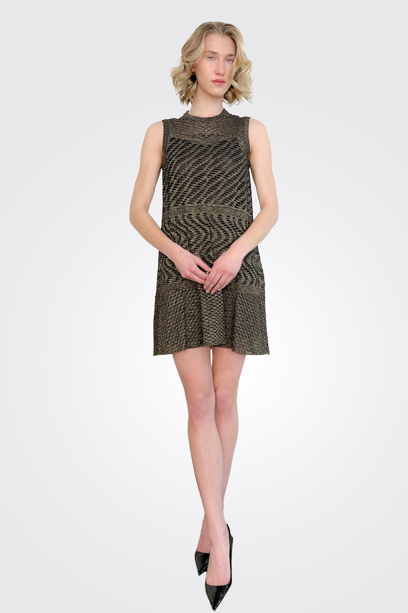 Crewneck Mini Dress - Ono Black by Missoni | 25 South Boutiques