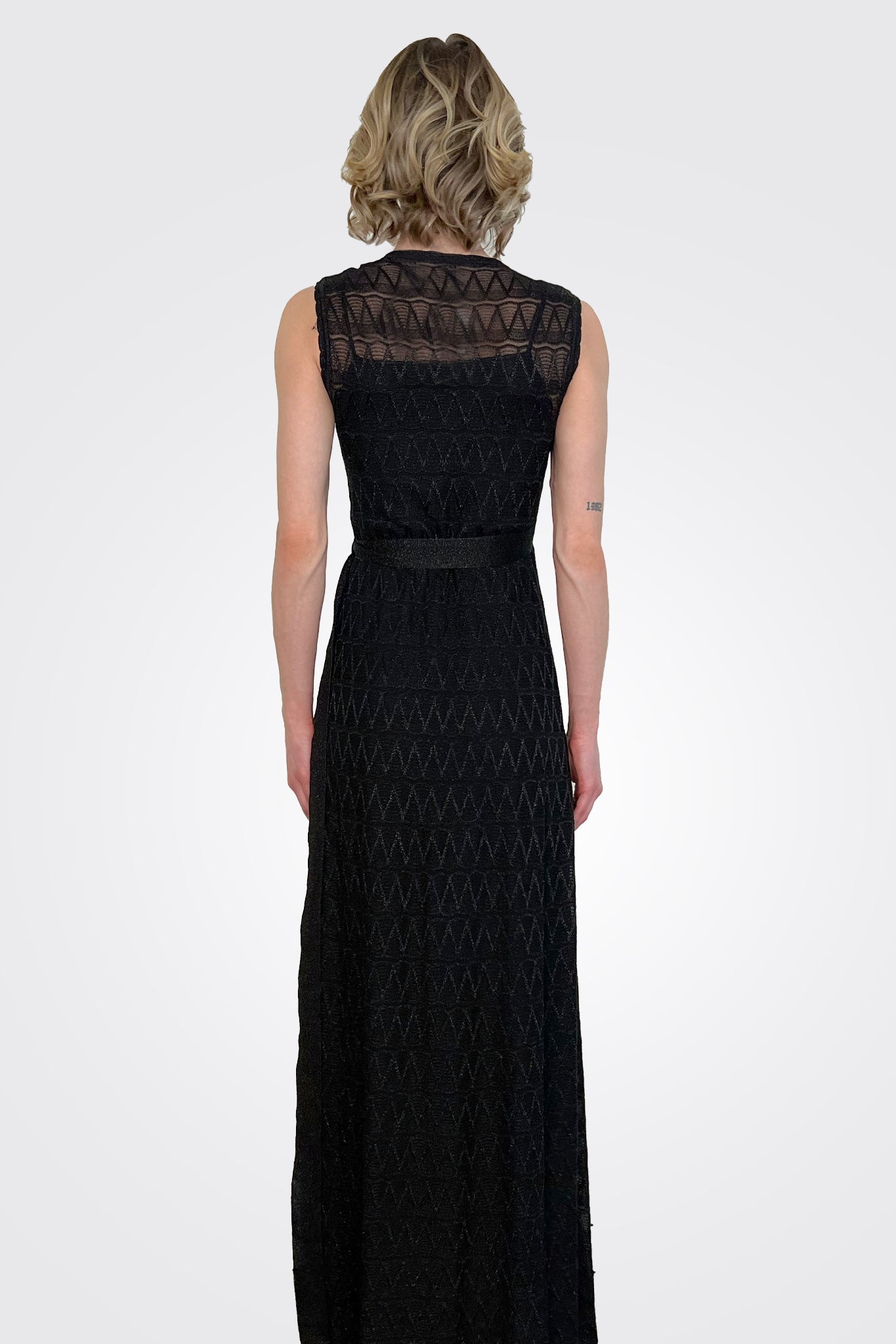 Maxi Dress - Black by Missoni — alternate view