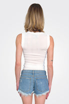Logo Tank - White by Moschino — alternate view