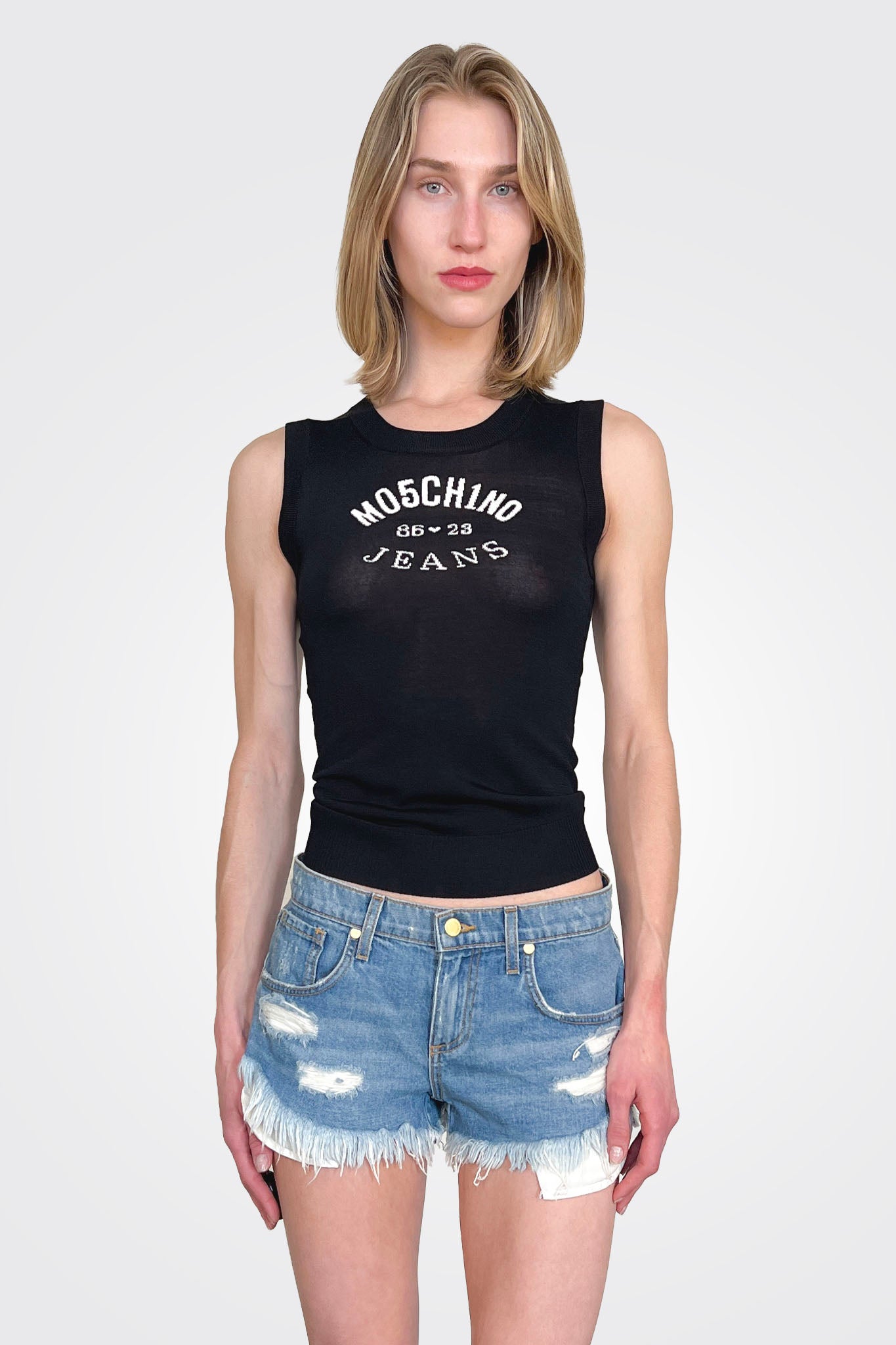 Logo Tank - Black by Moschino | 25 South Boutiques