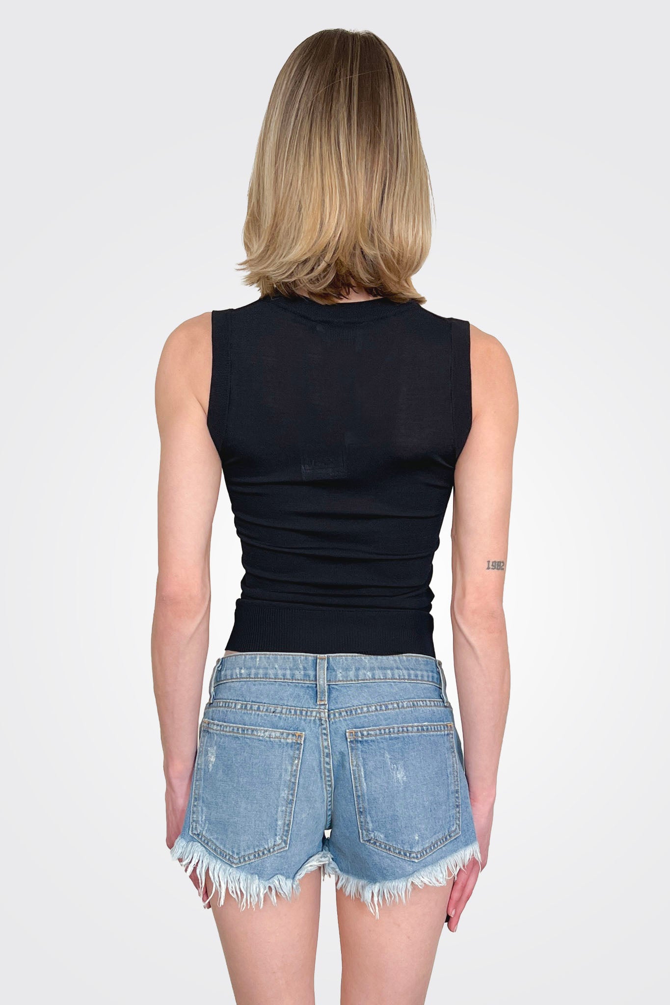 Logo Tank - Black by Moschino — alternate view