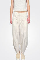 Baggy Leg Comfort Trousers - Milk by Transit Par-Such — alternate view