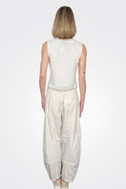 Baggy Leg Comfort Trousers - Milk by Transit Par-Such — view 4